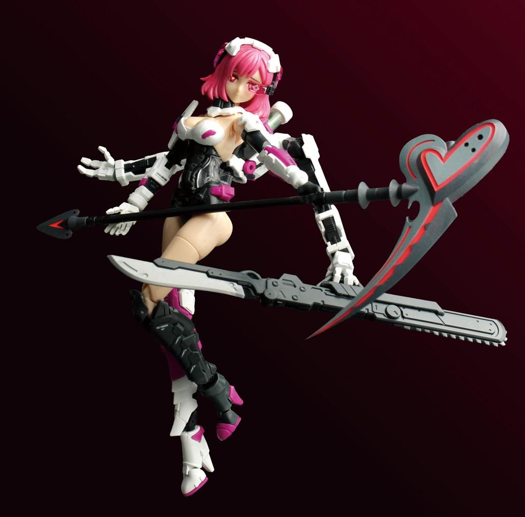 Armored Girl Elizabeth Japan Limited Additional Weapon Lovesize Included Scale Height 155mm Plastic Model Platts/MONO E-model (Elizabeth) (scythe)