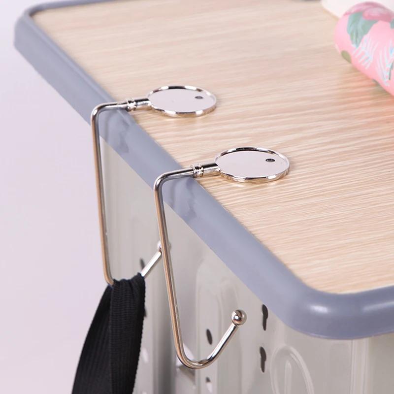 Многоцелевые портативные крючки для офисных столов – Удобные крючки для студентов, приставных столов и организации рюкзаков KTY