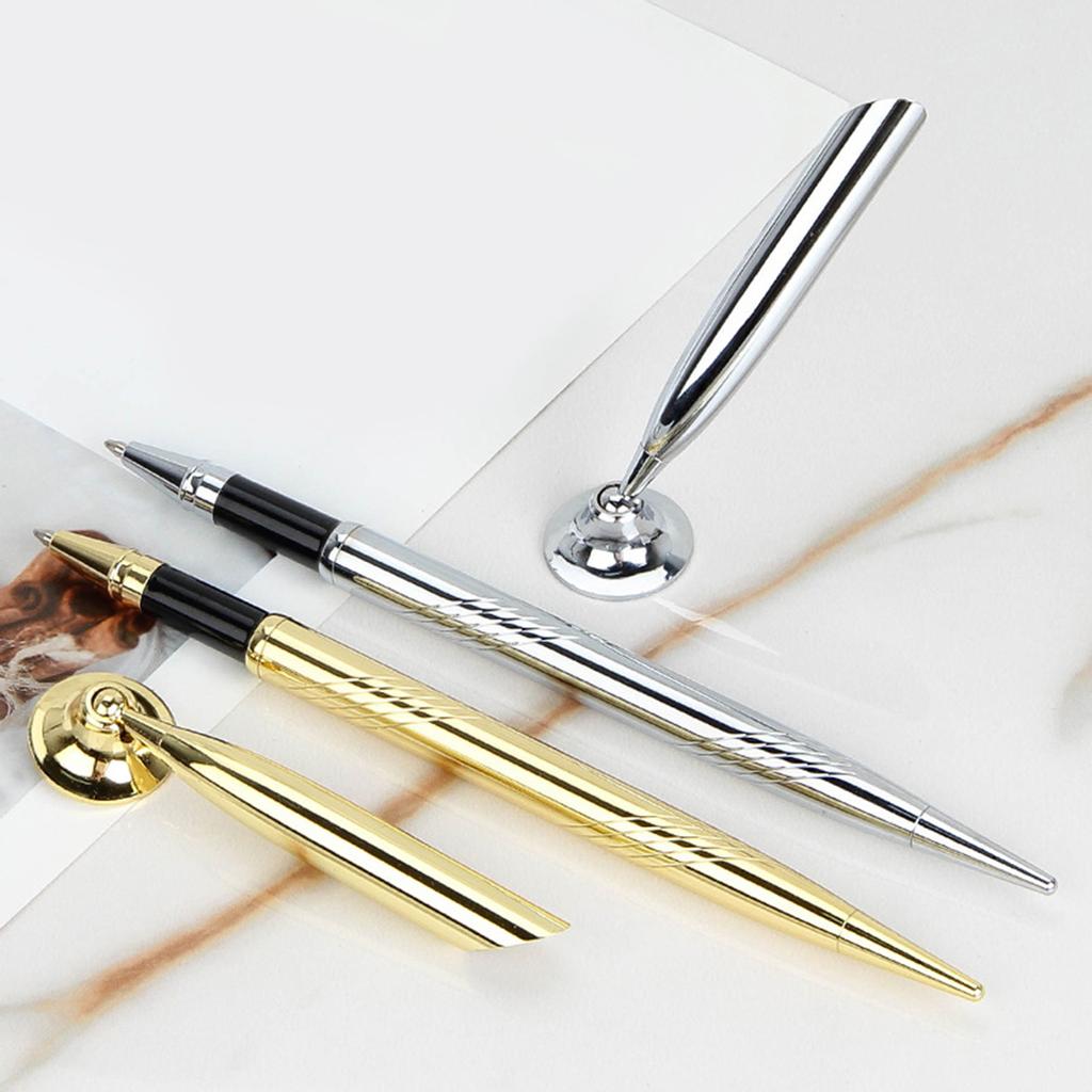 Шариковая ручка с основанием Ручка для ресепшена Настольная ручка Ручка для обслуживания прилавка Ручка для подписи Офисные принадлежности для банка и отеля