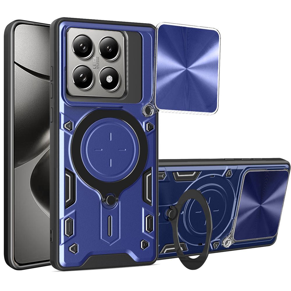 Магнитный матовый чехол для телефона Xiaomi 14T 13T 12T 11T 14 13 12 Pro Противоударный бронированный чехол для Xiaomi 14 13 12 11 Lite Ultra Funda