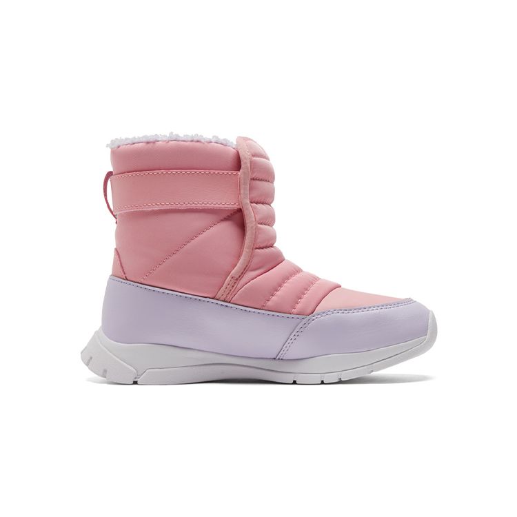 Puma Nieve Wtr Ac Ps Теплые Прочные Нескользящие Спортивные Кроссовки Детские Кроссовки Розовые 380745-05