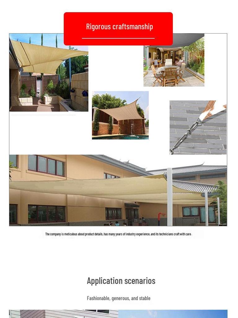 Heavy-Duty Stainless Steel Shade Sail Awning Accessories with Diamond Turnbuckles