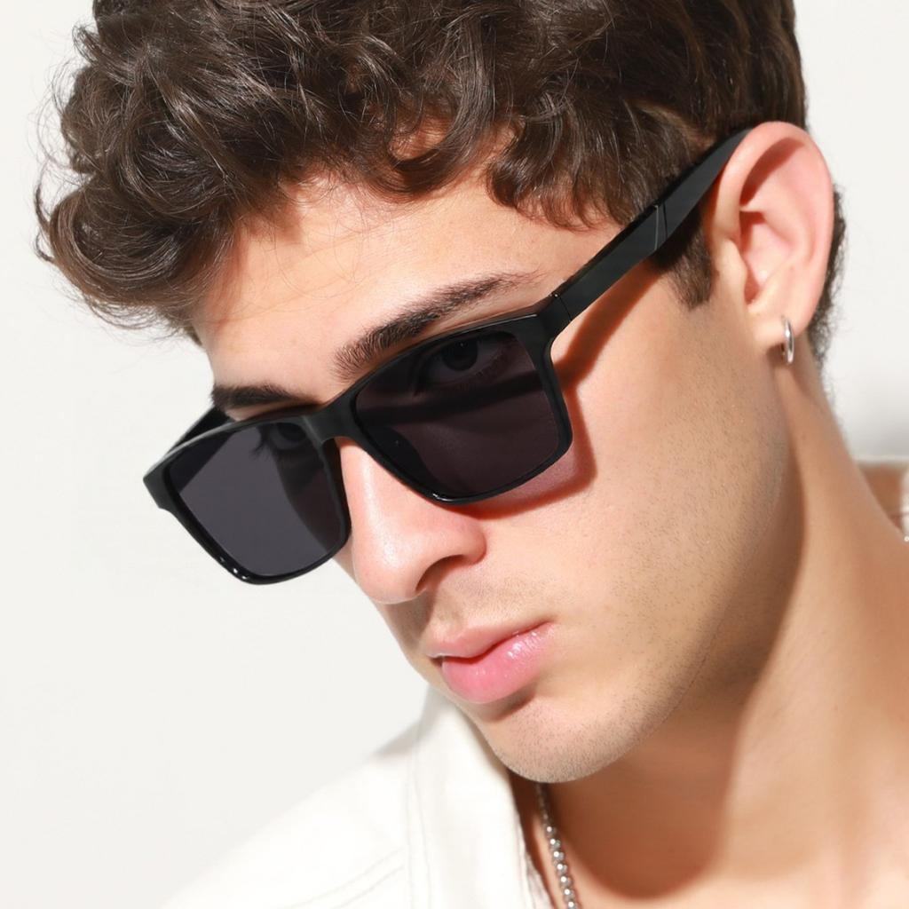 New sports glasses outdoor cycling sunscreen sunglasses men's and women's export fashion casual sunglasses P
