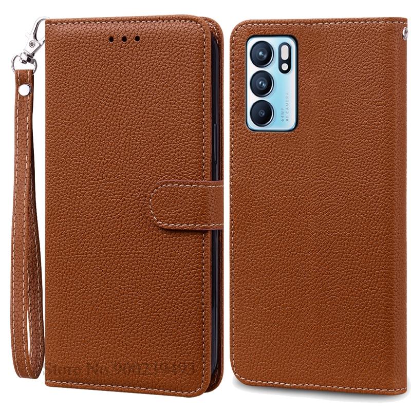 Для OPPO Reno 6 чехол-кошелек кожаный флип-чехол для OPPO Reno 6 5G чехол OPPO Reno 6 Pro 5G чехол для телефона Reno6 Pro Plus Coque Fundas