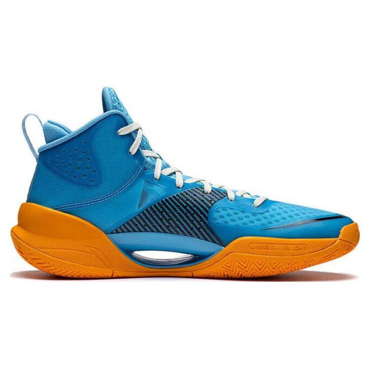 Li-Ning Lightweight Series Lightweight Resilience Fabric Shock Absorption Non-Slip Wear-Resistant Mid-Top Basketball Shoes Men Sneakers ABAS027-15