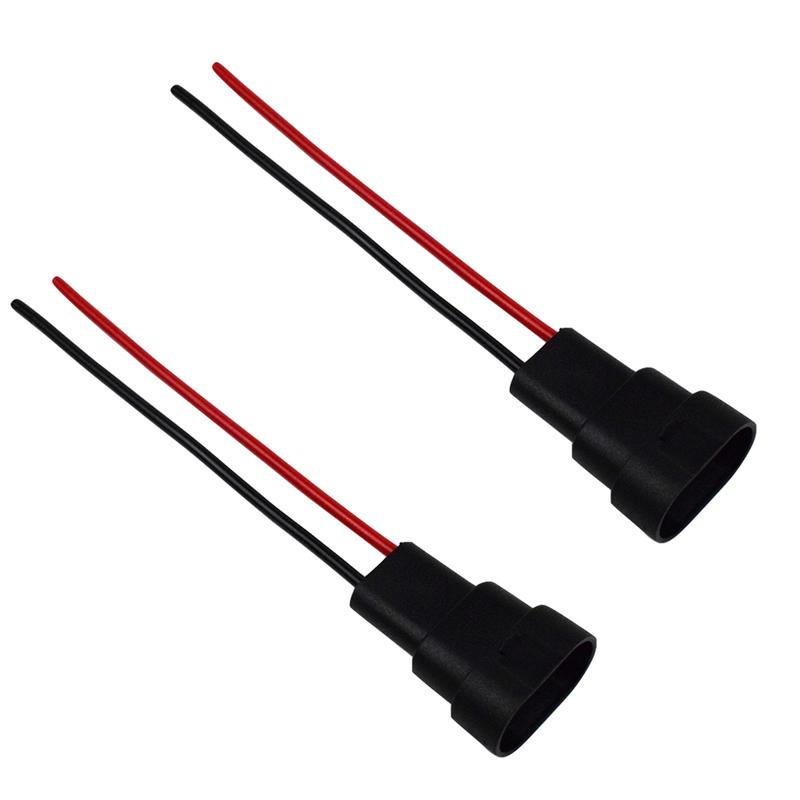 For HB3 9006 HB4 H10 Harness Male Socket Adapter Car Headlight Wiring Harness Connector Fog Light Bulb Base Socket Cable Plug