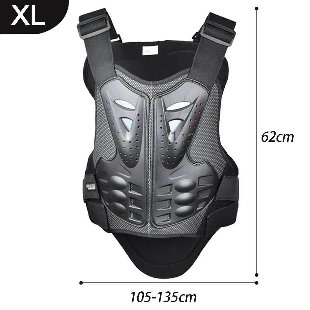 Motorcycle Dirt Bike Body Armor Protective Gear Chest Back Protection Vest For Motocross Skiing Skating Outdoor Driving Adult
