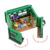 Gobricks MOC Симпсоновский Спрингфилд Магазин Бейсбольных Карточек Модульные Кирпичики Модель Магазин Бейсбольных Карточек Модульные Строительные Блоки Игрушки Подарок