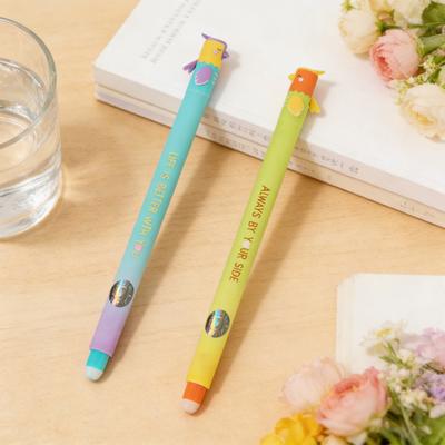 Набор стираемых ручек День святого Валентина 2026 Гелевые ручки Плавное письмо Многоразовые Термочернила Ручка для праздничных открыток для любовных открыток Праздничные подарки