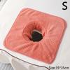 35*35Cm 40*80Cm Thickened Coral Velvet Beauty Spa Massage Face Towel With Hole Bed Bandana Massage Table Planking Cosmetic Towel