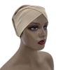 Ribbed Cross Front Under Scarves Muslim Inner Hijab Cap