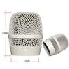 Part DIY Mic Windscreen Microphone Mesh Head Microphone Grill Head Mic Mesh Cover Replacement Head