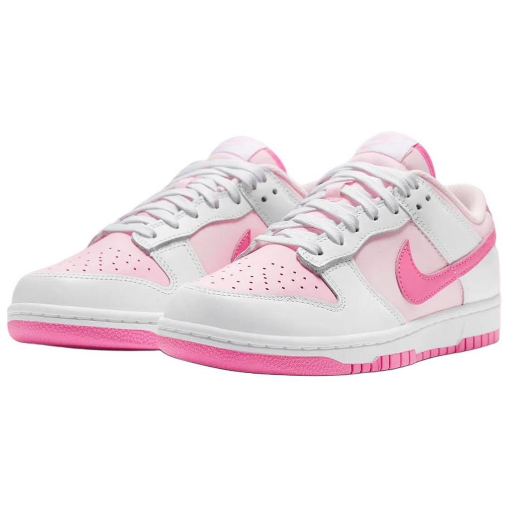 Nike Dunk Low Playful Pink Foam женские кроссовки белые HQ1181-661