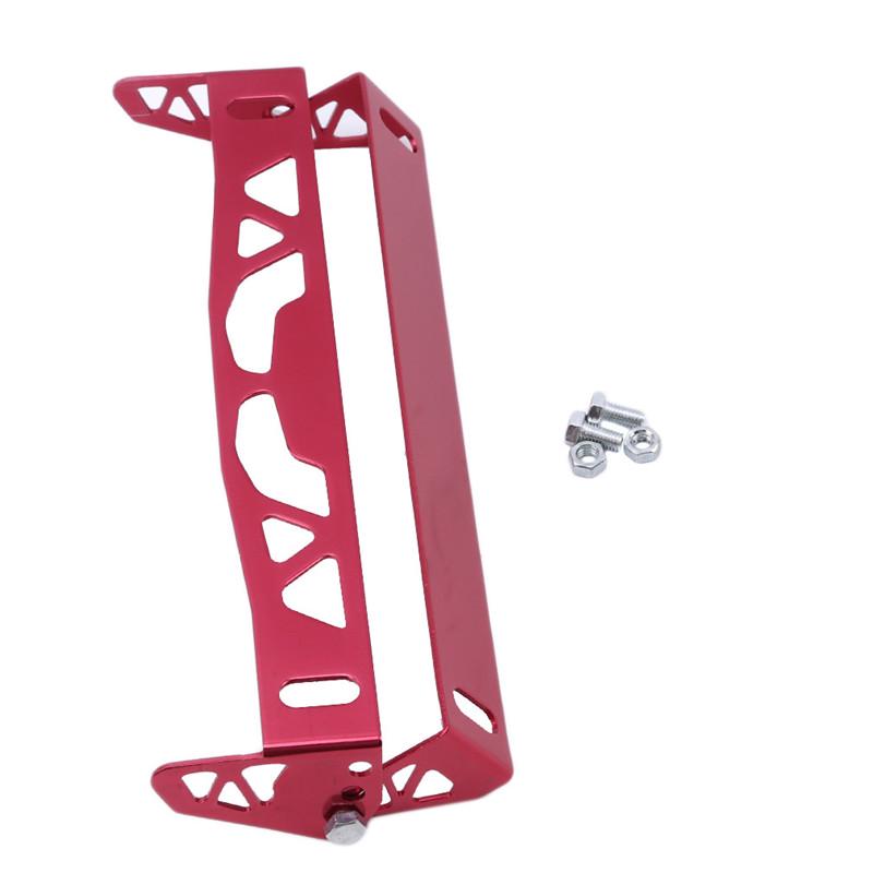 Универсальный алюминиевый регулируемый вращающийся номер, плоская рамка автомобиля, держатель номерного знака, сплошной цвет