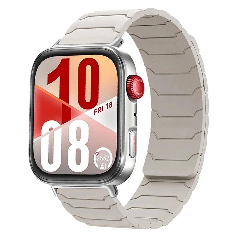 Magnetic Strap for Huawei Watch Fit 4/3/2/1 Band Silicone Bracelet for Huawei Watch Fit3 Strap for Huawei Fit4Pro Correas 4/4pro