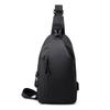 Unisex Chest Bag Simple Storage Bag Lightweight Travel Small Backpack Crossbody Bag Fashion Casual Single Should Bags