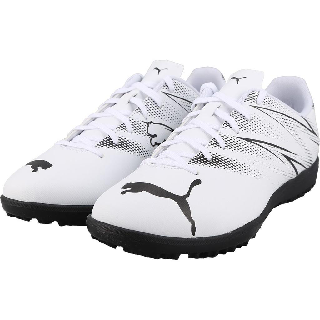 Puma Attacanto Шнуровка TF (Резиновые шипы) Футбольные бутсы Мужские Футбольные бутсы Белые 107478-05