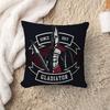 Sspartan Gladiator Logo Cushion Cover Car Throw Pillow Case For Sofa Car Christmas Gift xcm xcm