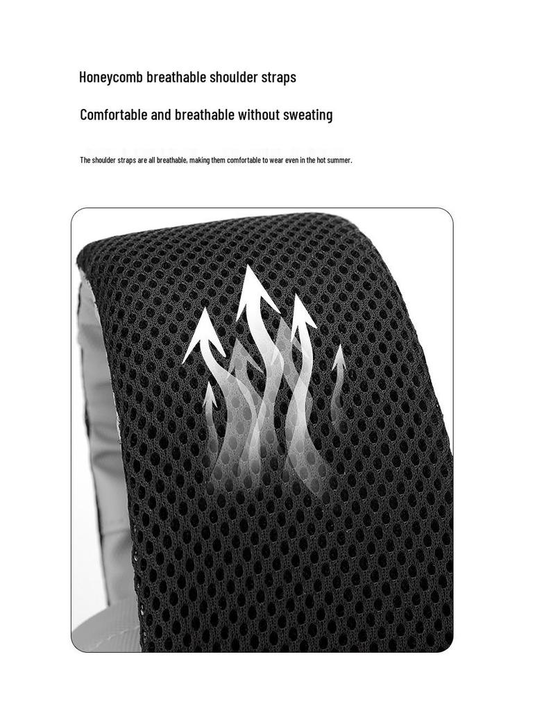 Men's Multifunctional Outdoor Chest Bag - Versatile Fashion Crossbody for Sports & Casual Wear