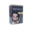 Набор воска для удаления волос в носу, аппликаторы для восковых бобов, палочки, наклейки для усов, мерный стаканчик, бумажные стаканчики