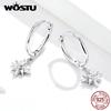 Fashion 925 Sterling Silver Twinkle Sunshine Drop Earrings For Women Wedding Earrings