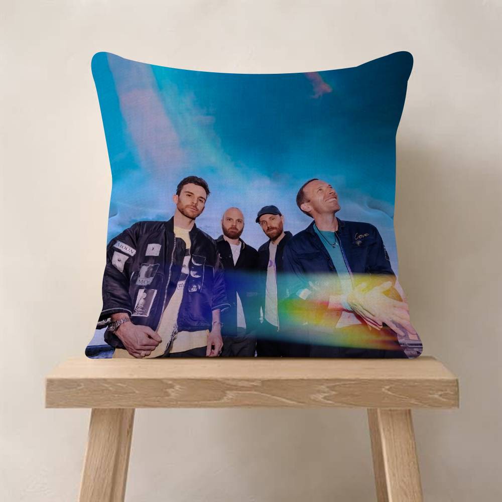 Band CColdplay Moon Music Cushion Cover Decorative Pillow Sofa Home Decor case pillow cases