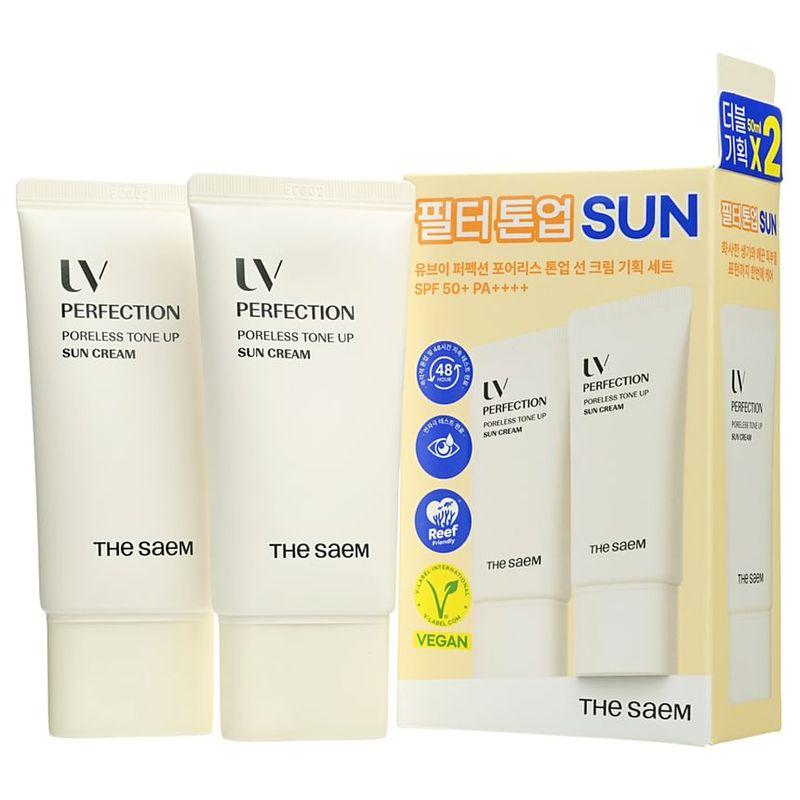 The Saem UV Perfection Безупречный Тон-Ап Солнцезащитный Крем Специальный Набор