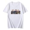Футболка Six60 с мультяшным принтом, короткий рукав, круглый вырез, Camisetas, удобная хлопковая повседневная футболка, унисекс для женщин/мужчин