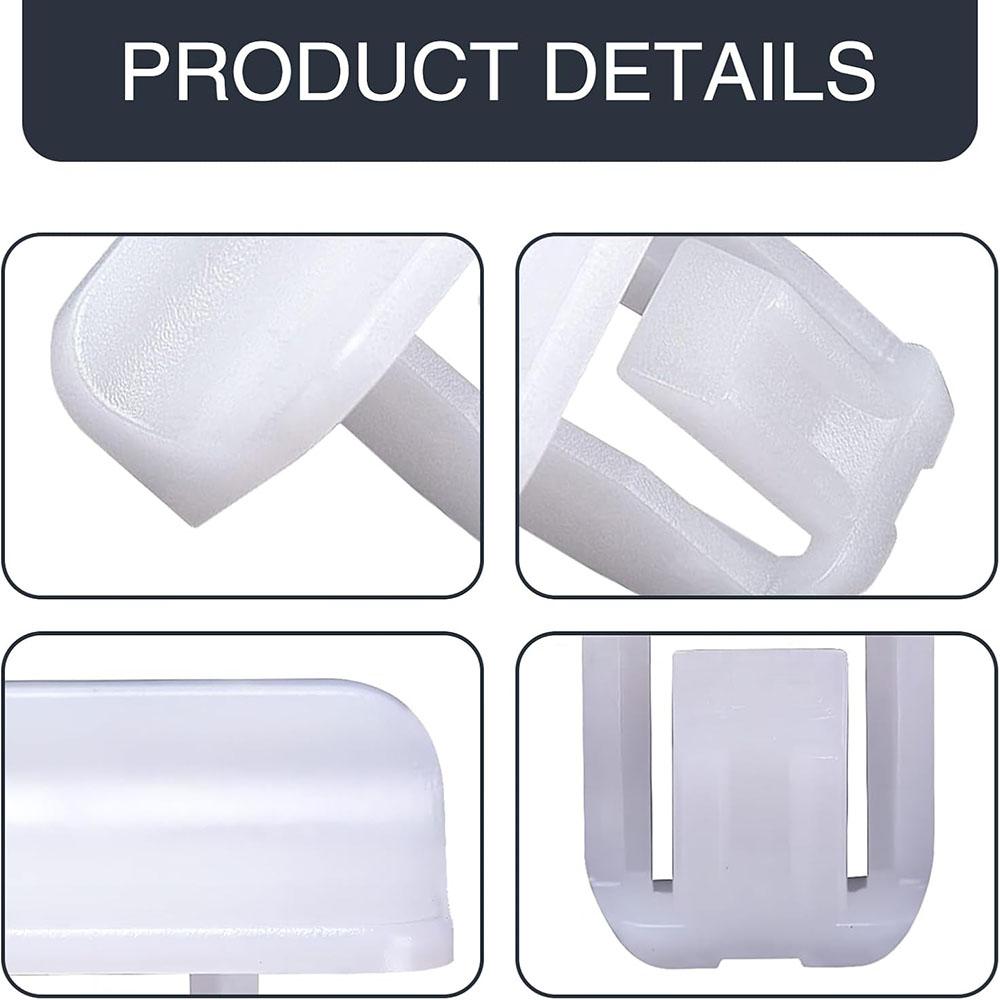 50PCS Bumper Grille Retainer Moulding Clips # 68225214AA For Chrysler Jeep Dodge