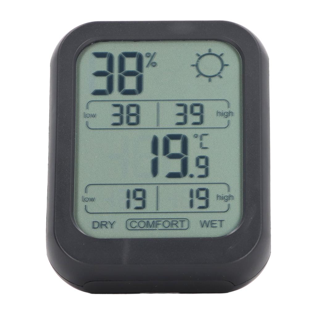 Термометр Датчик влажности Высокое разрешение Большой экран Точный гигрометр Термометр для использования в помещении