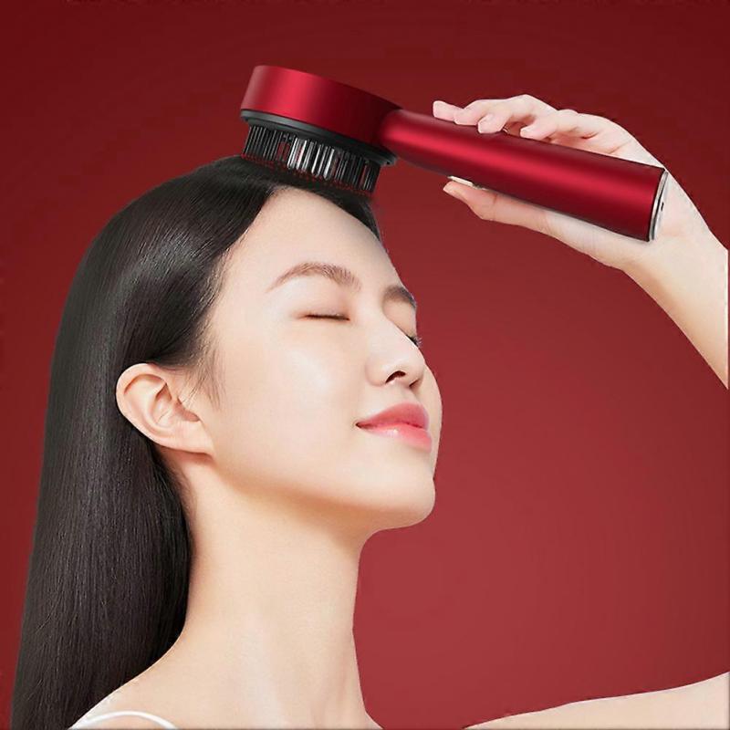 Red Light Hair Massager Cordlesss Multifunctional Hair Massager Great Present Idea