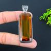 Natural Citrine Gemstone Handmade 925 Sterling Silver Jewelry Pendant 2.76" H3v98