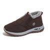 Winter Women's Snow Boots, Fleece and Thickened Warm Cotton Shoes, Anti-slip, Waterproof and Oil-proof, Comfortable Mom Shoes
