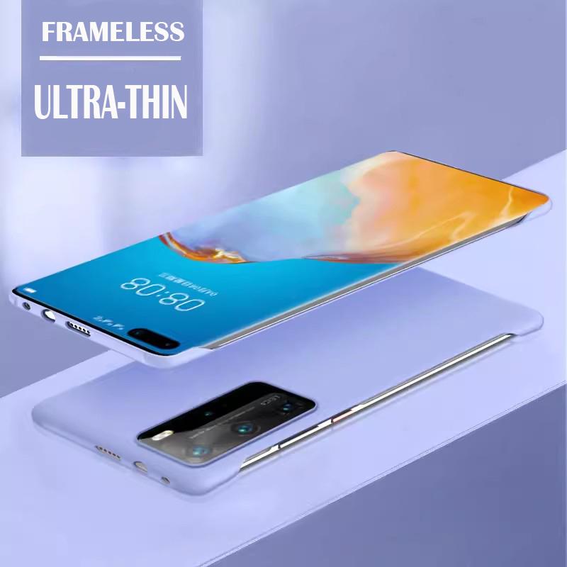 Твердый чехол-накладка из ПК цвета конфет без рамки для Huawei P50 Pro Coque p50Pro противоударный ультратонкий чехол