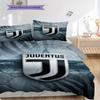 Juventus Football Glory Bedding (1 * duvet cover + 2 * pillowcase, without core) Soft and comfortable Duvet cover and pillowcase Bedding set Bedding