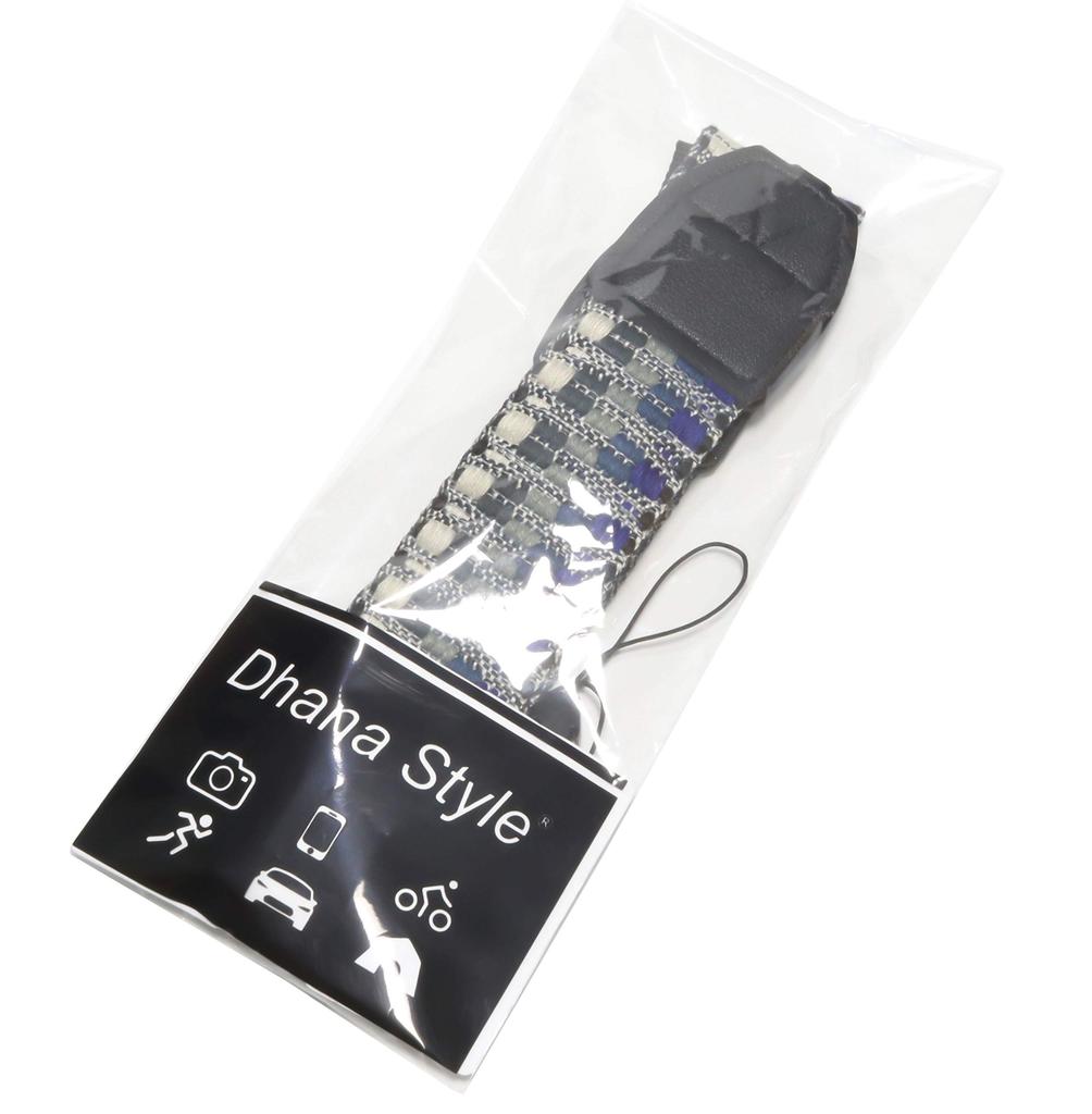 Camera Neck Strap Belt for and Compact Digital Vintage Bohemian Strap/Shoulder SLR, Mirrorless, Cameras, Style, Type NS-CV (ETH-BLUE)