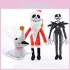 Adorable Nightmare Before Christmas Jack Skellington And Santa Jack Plush Toys