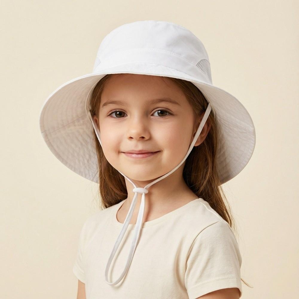 Breathable Quick Dry Fisherman Hat Lightweight Beach Hat Children Kids Sun Protection Hat  Summer