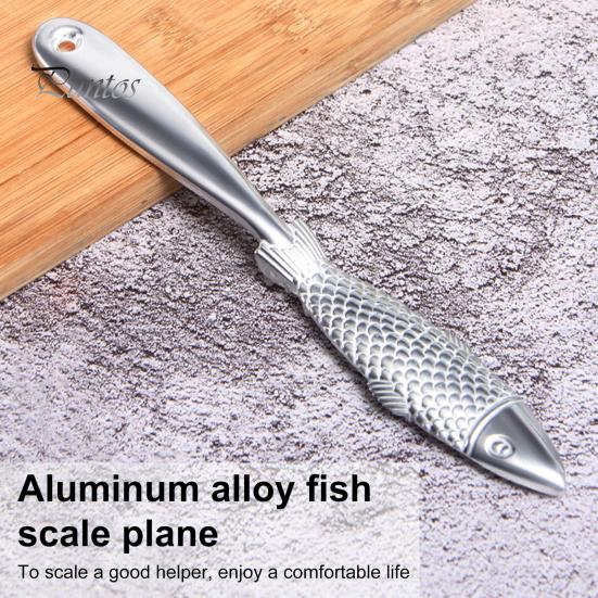 Рыбочистка из нержавеющей стали для удаления накипи, легкоочищаемый инструмент для чистки чешуи рыбы, скребок для чистки рыбы