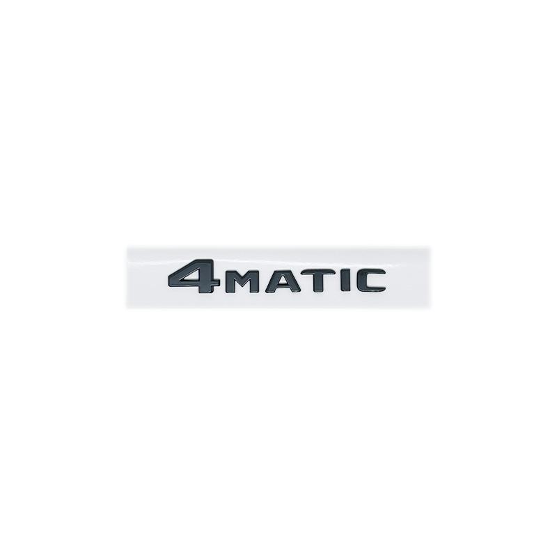 Mercedes Benz C180/C200/C220d/C250d/C260/C300d 4MATIC 3D Glossy Black ABS Letters Emblem - W205 Coupe Trunk Logo Sticker ZB1