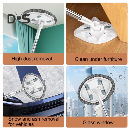 Автоматическая мини-швабра, простая очистка, смена ткани без помощи рук, легкая, эргономичная конструкция, полотенце для лица