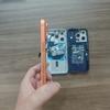 Back Rear Housing For Iphone 14 Pro To 17 Pro Pre-Install Buttons Middle Frame Housing 14Pro Convert To 17Pro + Sim Tray+ Flex