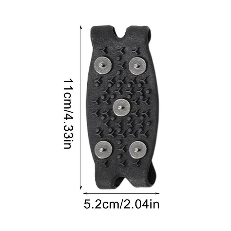 Зимние противоскользящие кошки, ботинки для уличного скалолазания, снежные ботинки, бахилы, шипы, цепные шипы