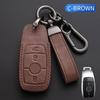 Oli Leather Car Key Case Cover Shell For Benz A C E S G Class GLC CLE CLA GLB GLS W177 W205 W213 W222 X167 AMG 3 Buttons