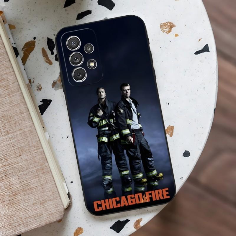 Чехол для телефона с изображением сериала «Пожарные Чикаго» для Samsung Galaxy S30 S23 S22 S21 S20 Ultra Fe S10 S9 Note 20 10 Pro Plus