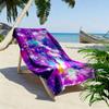 Galaxy Uni-horse Print Beach Towel, Large Soft Quick Dry Towel for Beach Camping Swimming