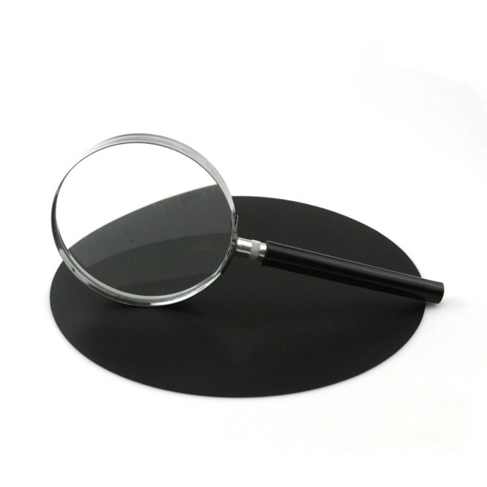 Оптическое стекло Ручная лупа HD увеличительное стекло Портативный микроскоп для чтения Ремонт