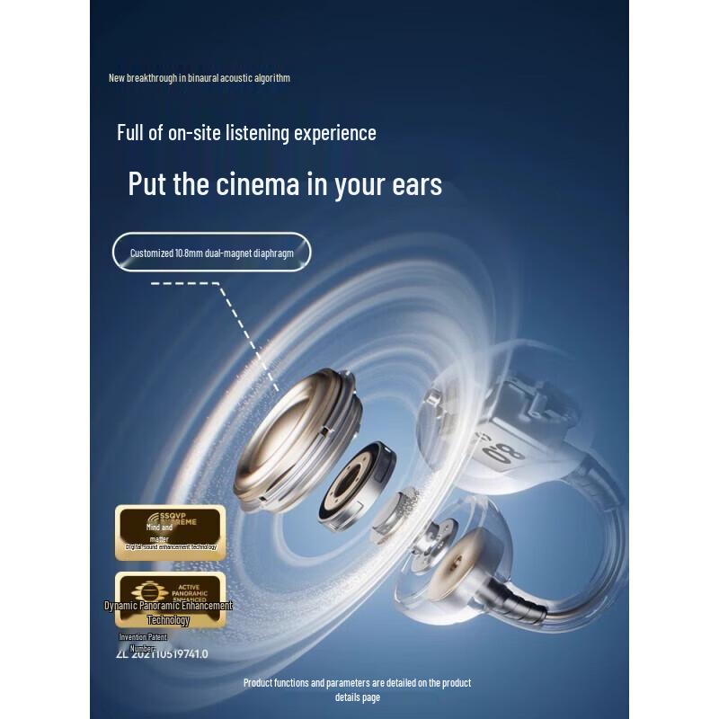 SANAG S8S Open-Ear Clip-On Bluetooth Sports Earphones