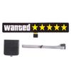Auto/Moto Safety Signs Decoration Sticker Car Decals Windshield Sticker LED Car Sticker Wanted