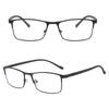 New Fashion Metal Square Ultra Light Myopia Glasses Eyeglasses Blue Light Blocking Vision Care